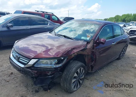 2014 Honda Accord Hybrid Touring from USA, damaged, VIN 1HGCR6F79EA008532